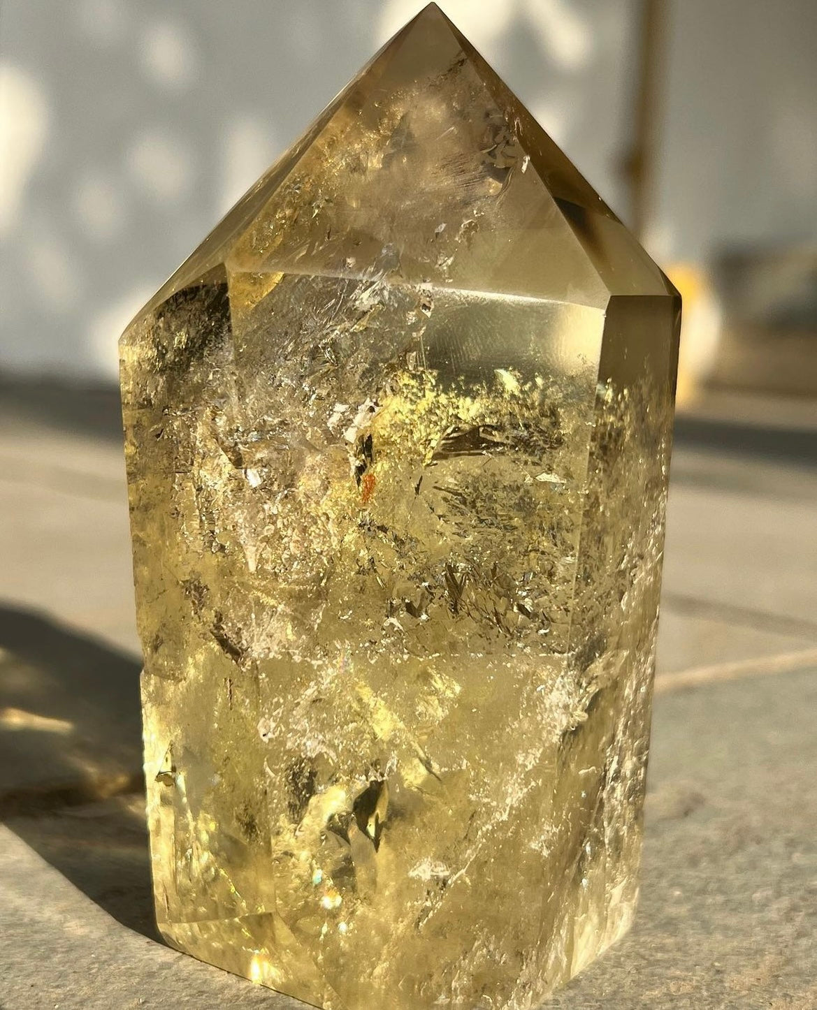 High-Quality Citrine Towers
