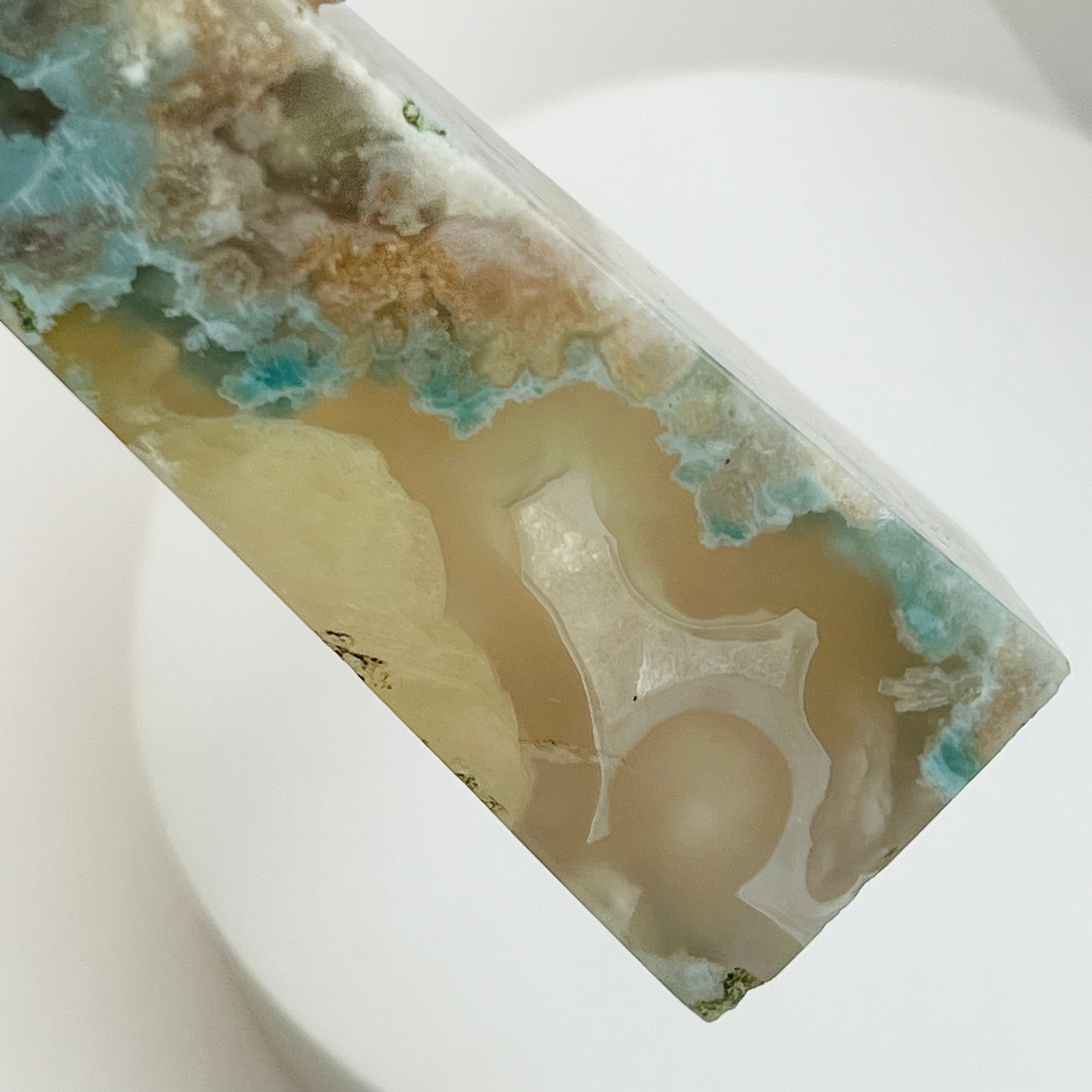 Rare Beauty: Blue Flower Agate