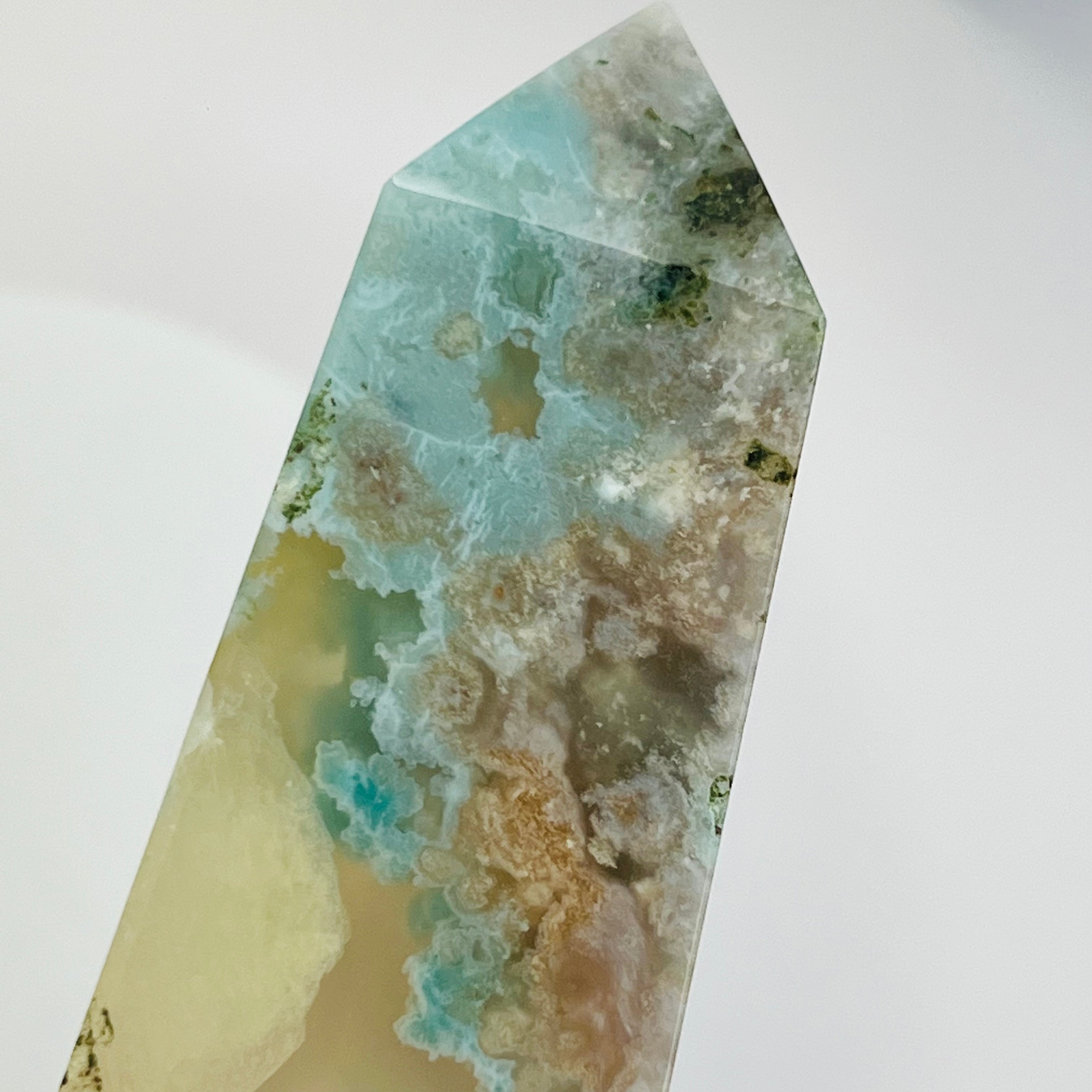 Rare Beauty: Blue Flower Agate