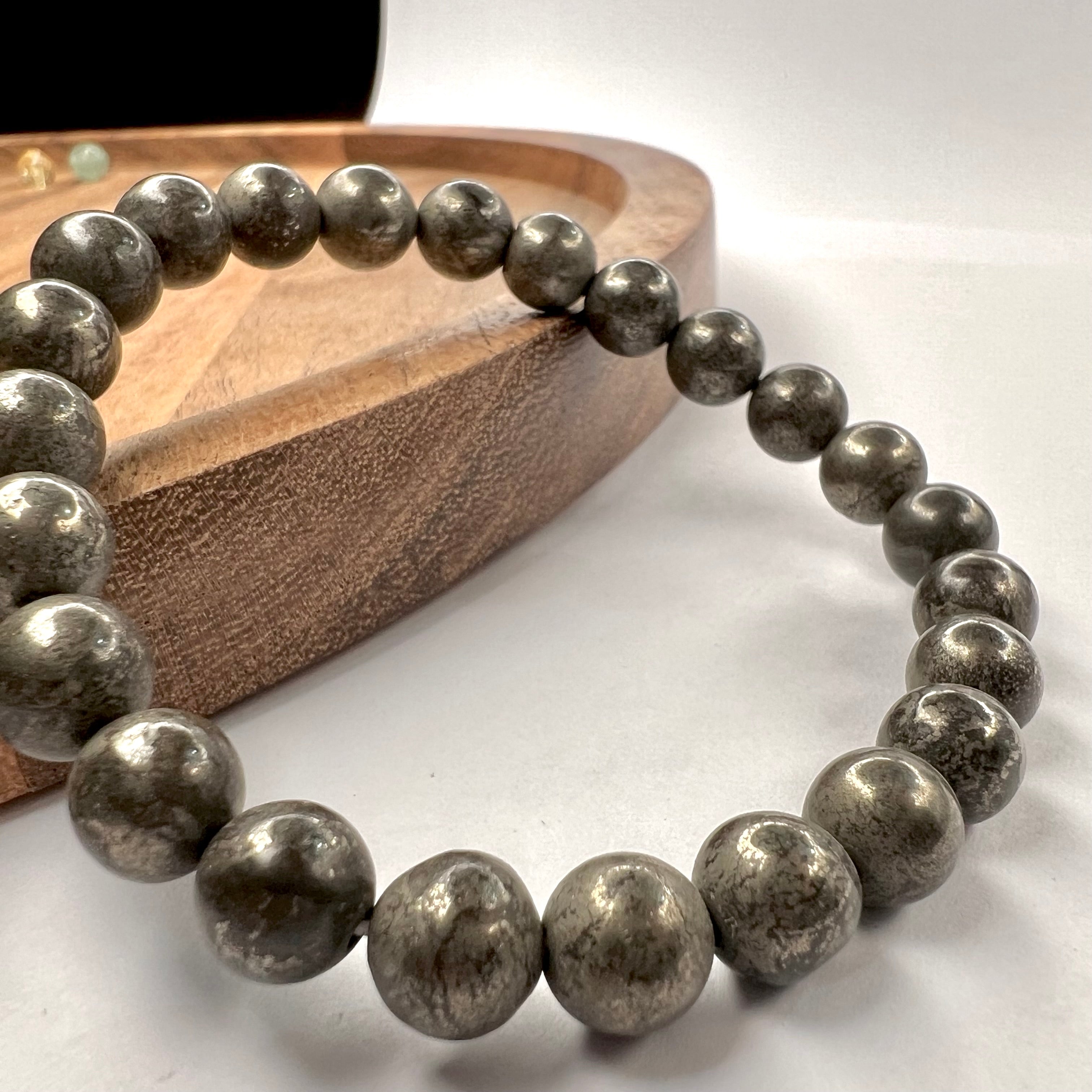 PYRITE BRACELET - MONEY MAGNET AND CONFIDENCE BOOSTER