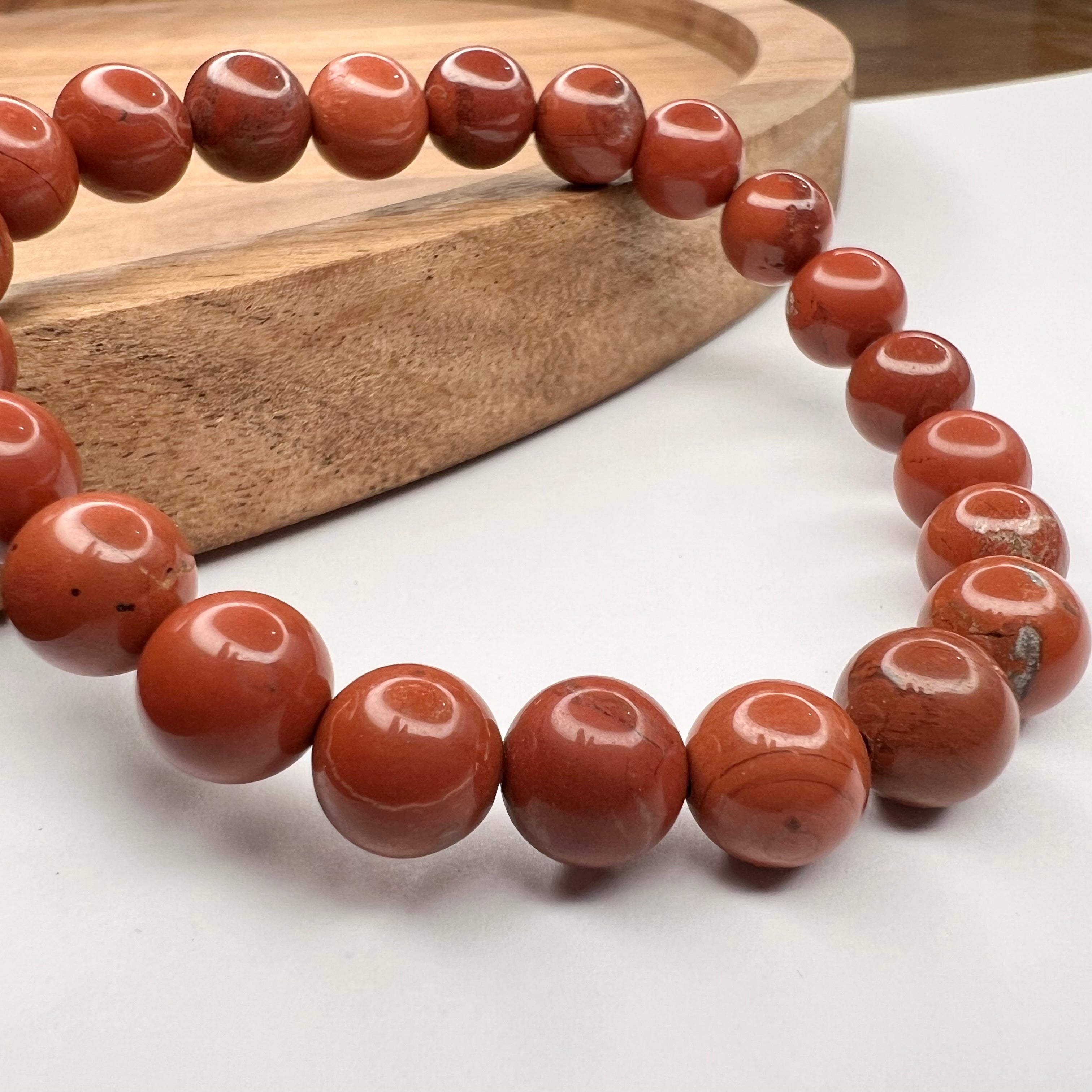 RED JASPER BRACELET: STRENGTH AND VITALITY