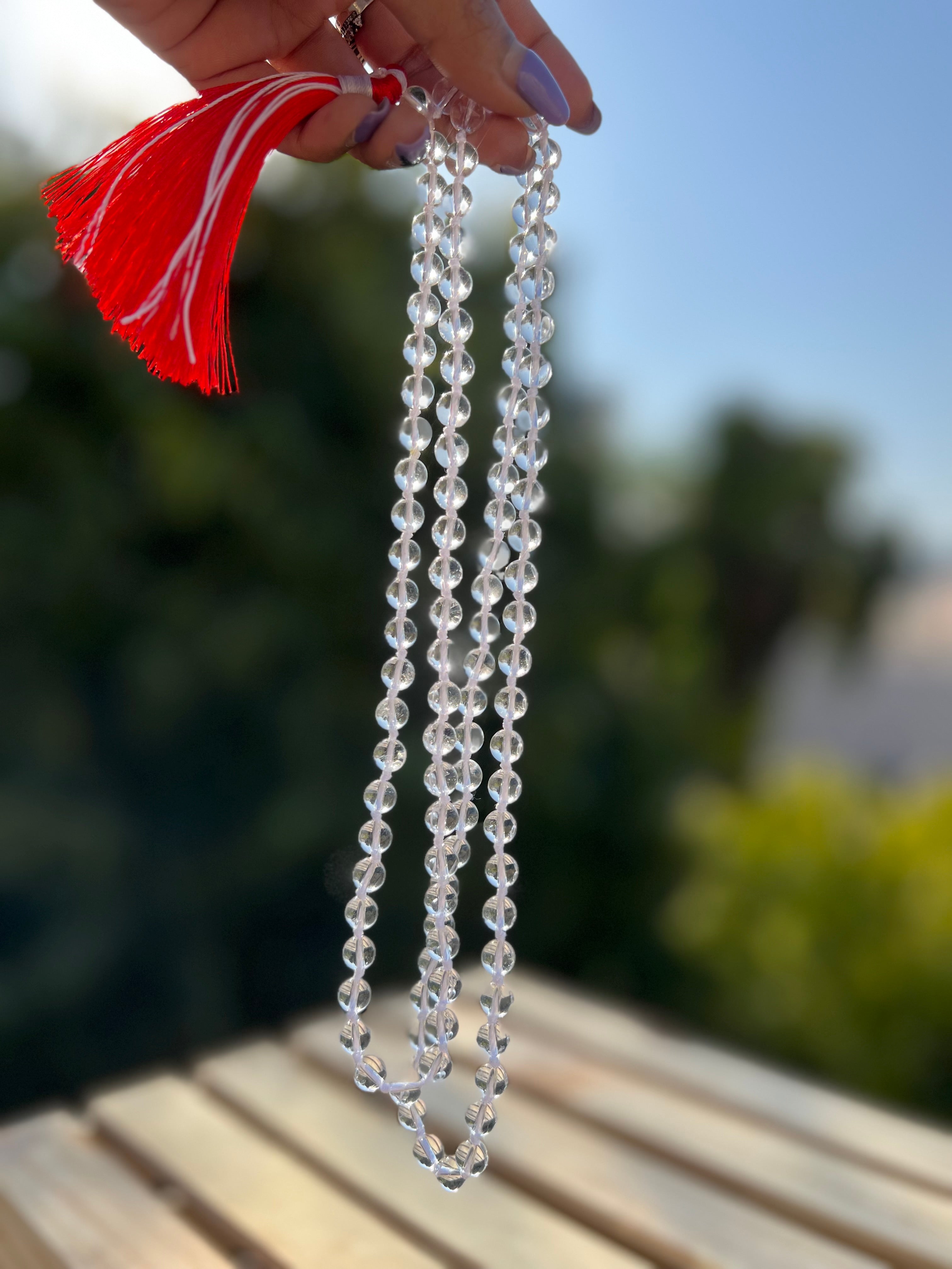 CLEAR QUARTZ JAPA MALA