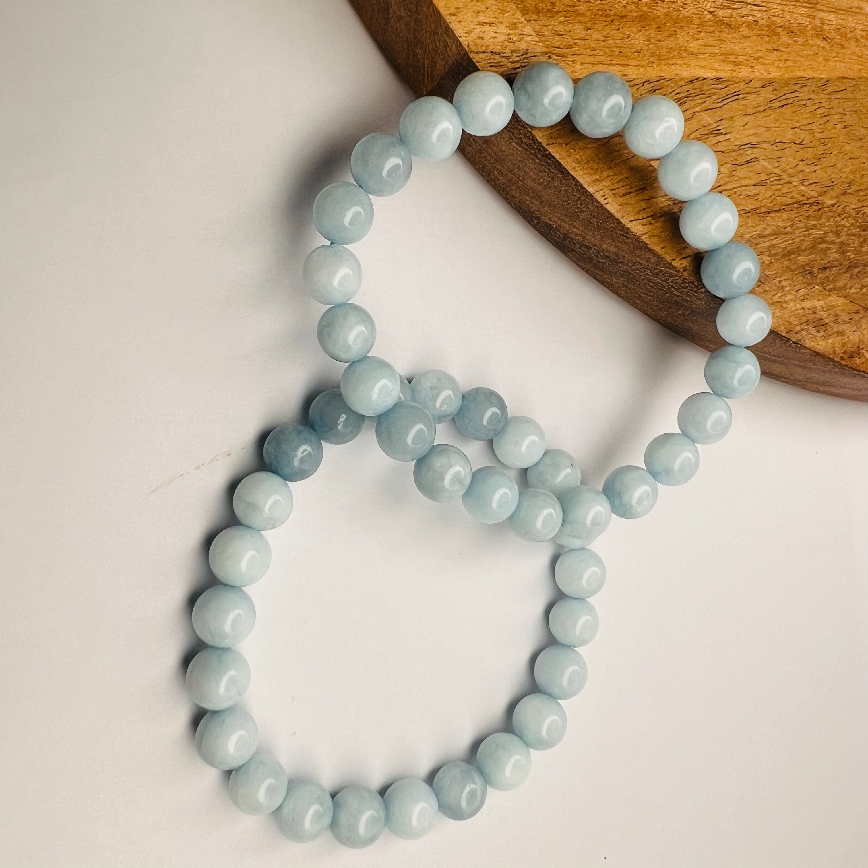 AQUAMARINE BRACELET - EMOTIONAL HEALING AND CALMING