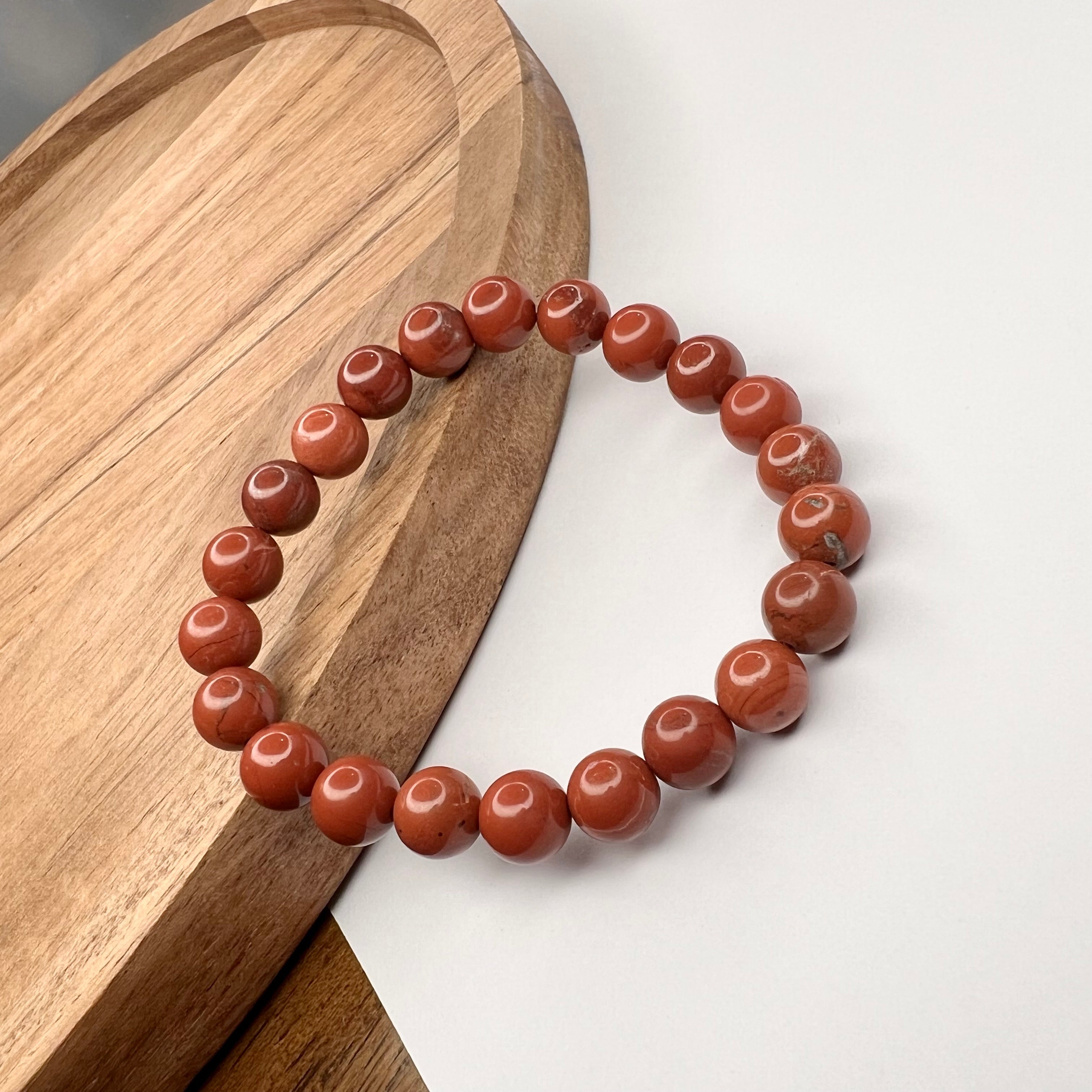 RED JASPER BRACELET: STRENGTH AND VITALITY