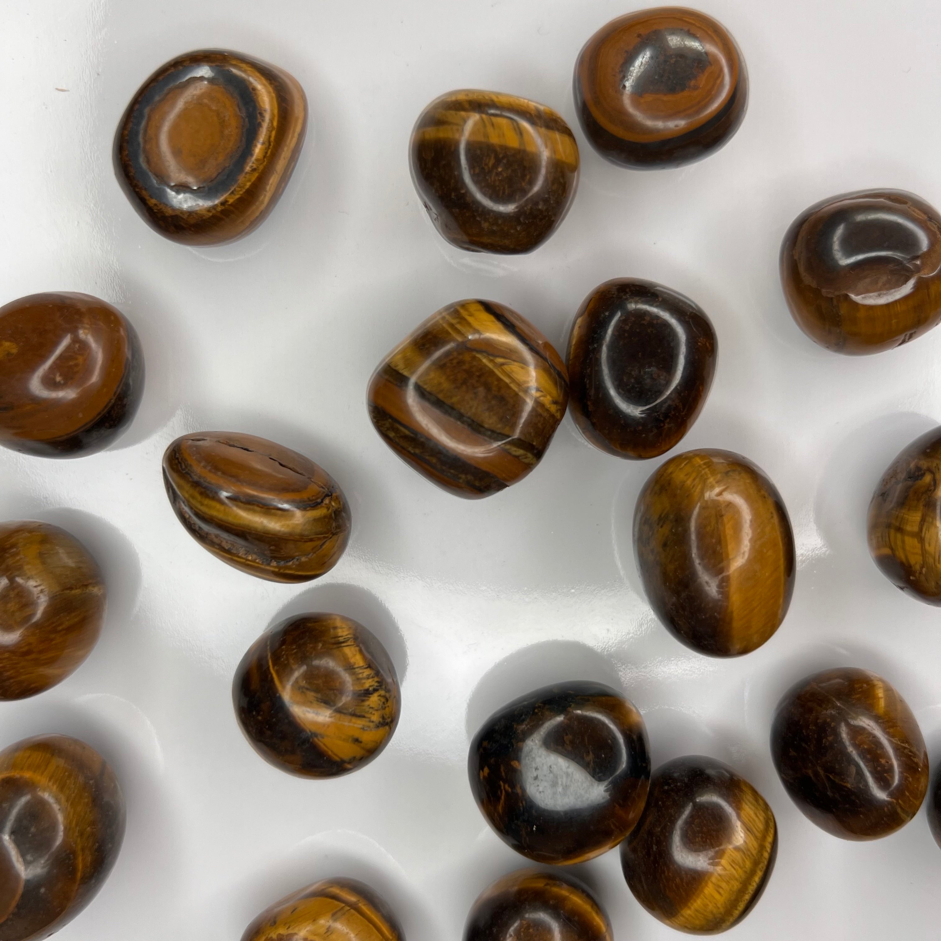 TIGER'S EYE TUMBLE - COURAGE AND ABUNDANCE