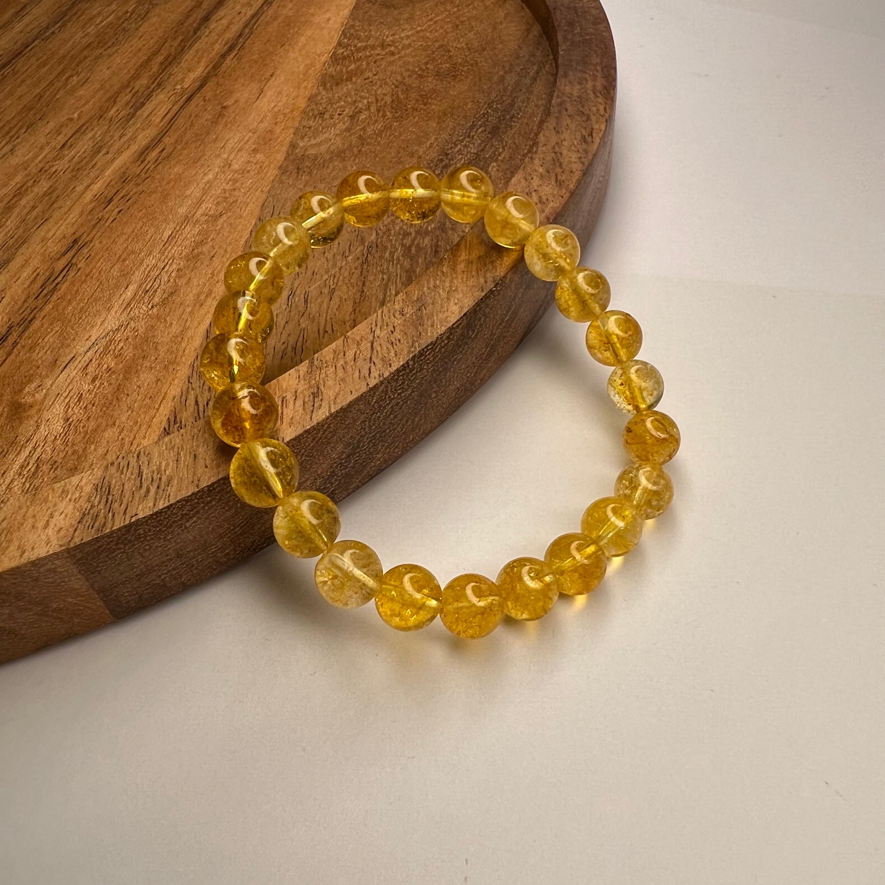 CITRINE BRACELET - ABUNDANCE AND POSITIVITY