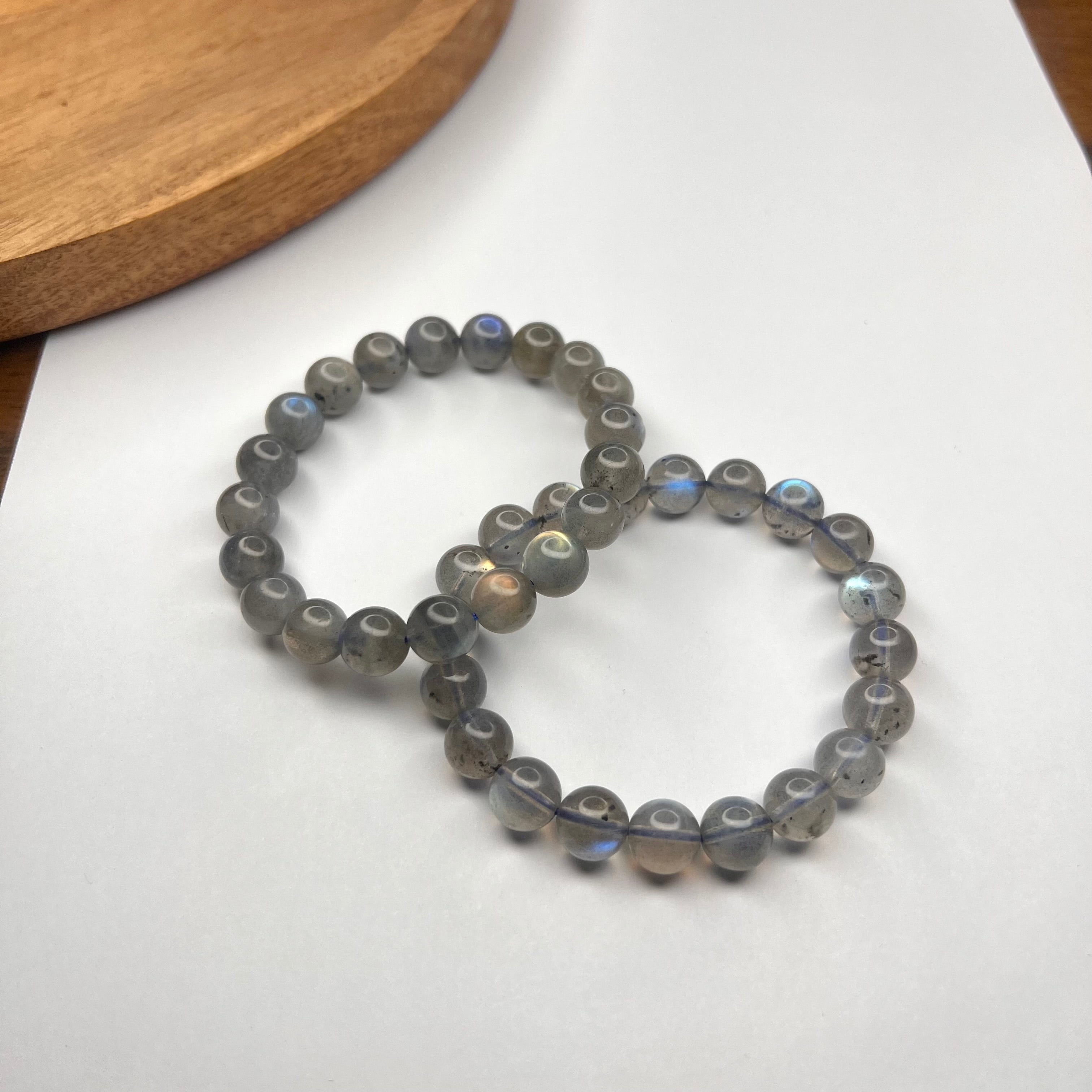 TOP QUALITY LABRADORITE BRACELET- TRANSFORMATION & SPIRITUAL GROWTH (10 mm)