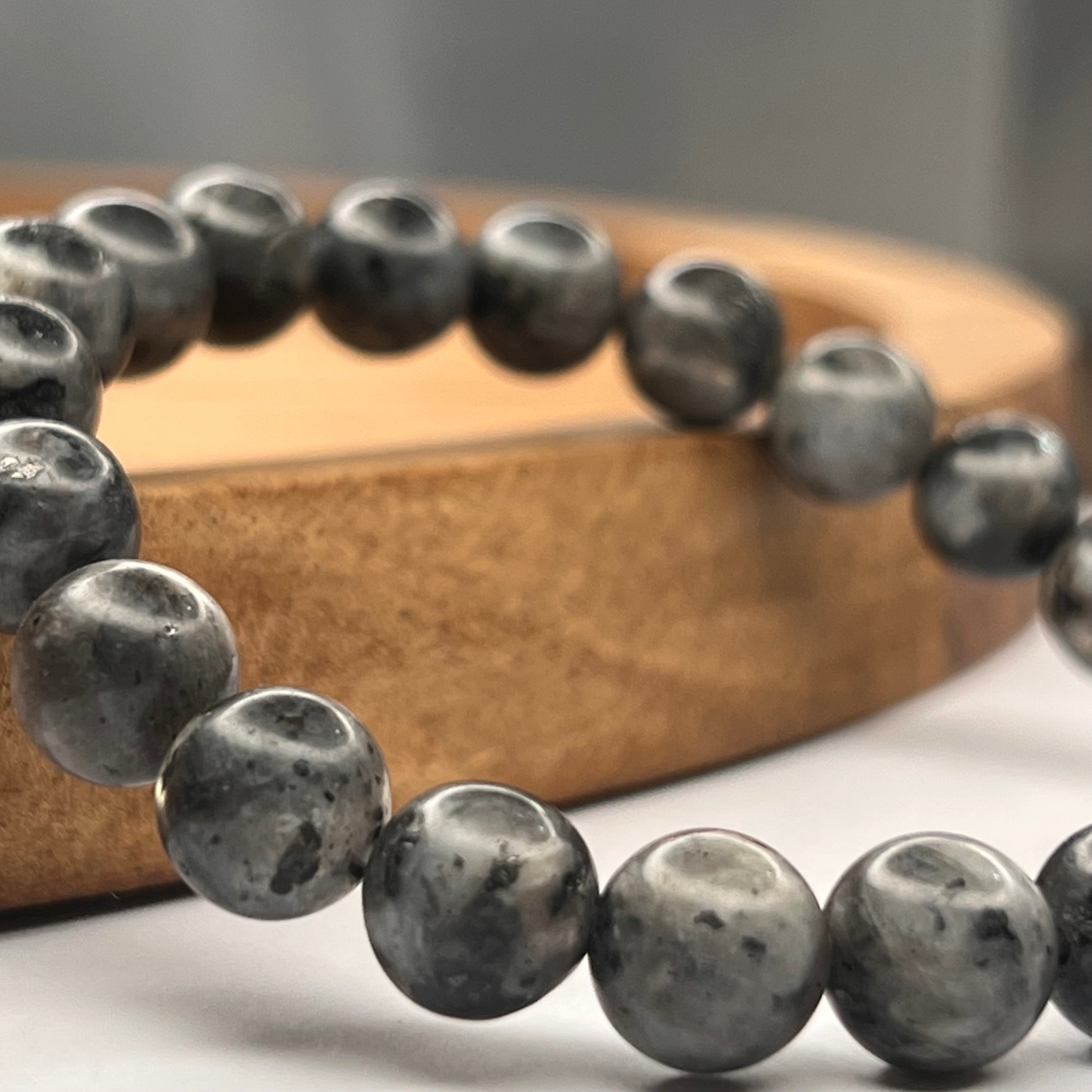 BLACK MOONSTONE BRACELET- EMOTIONAL BALANCE AND INTUITION