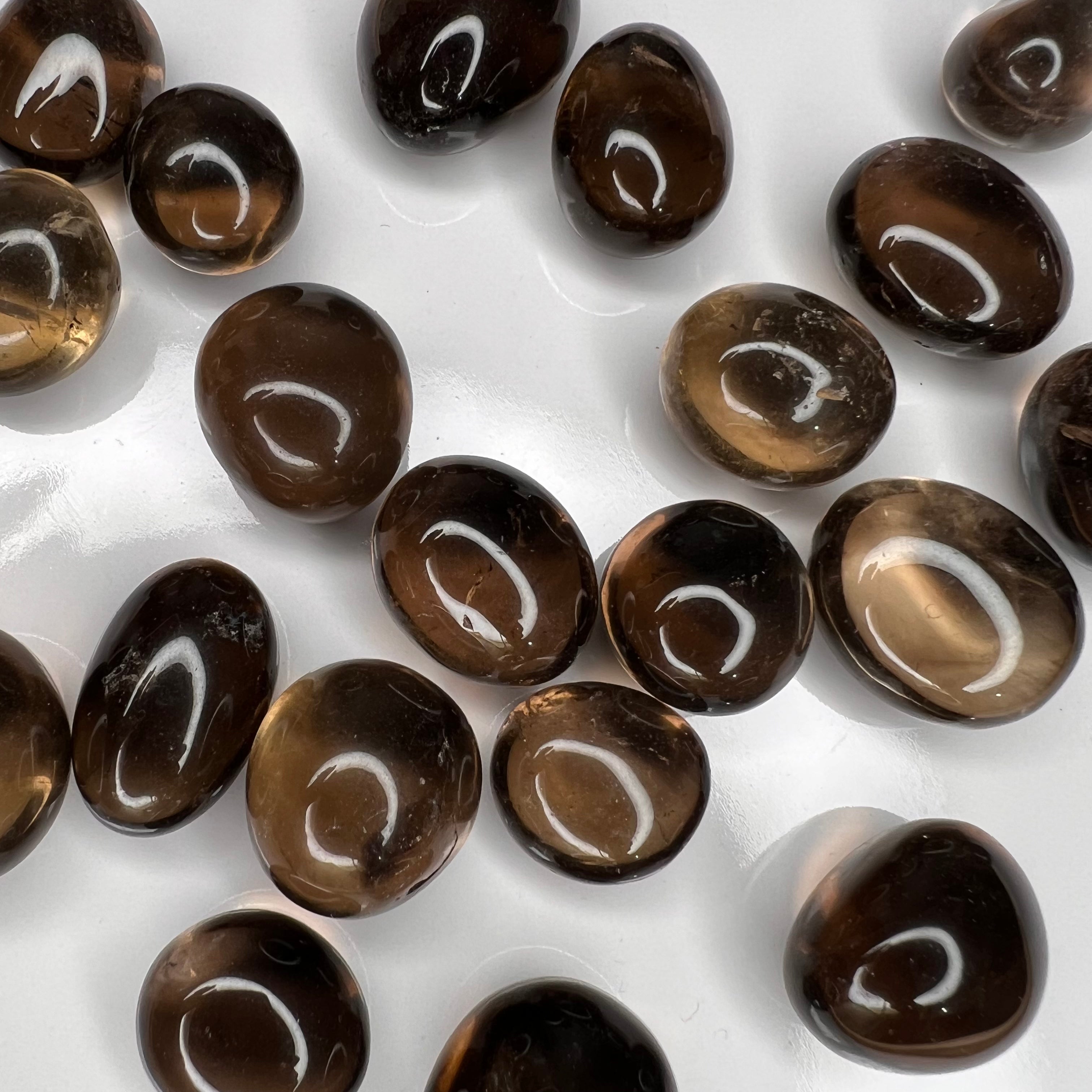 SMOKY QUARTZ TUMBLE - GROUNDING AND PROTECTION