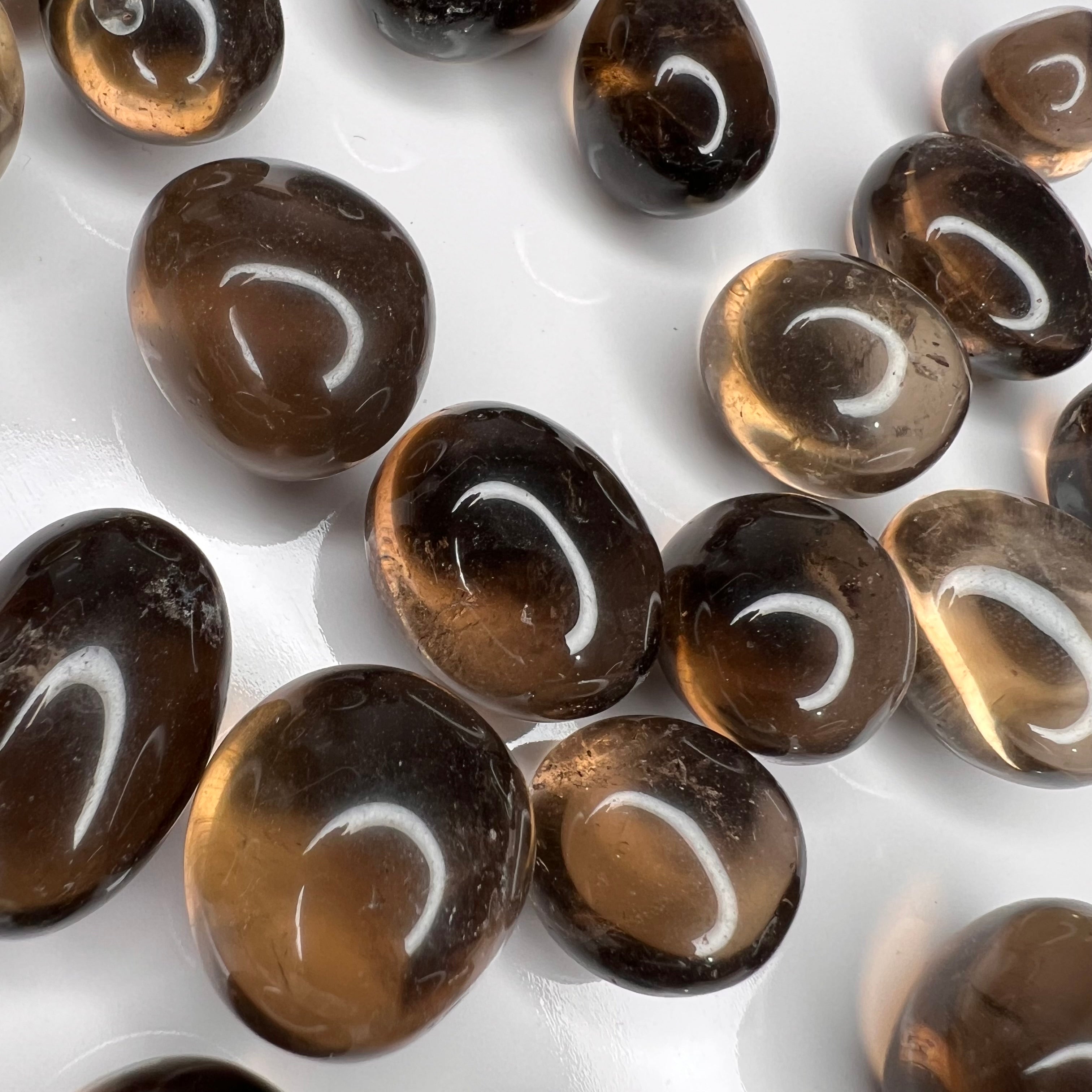 SMOKY QUARTZ TUMBLE - GROUNDING AND PROTECTION