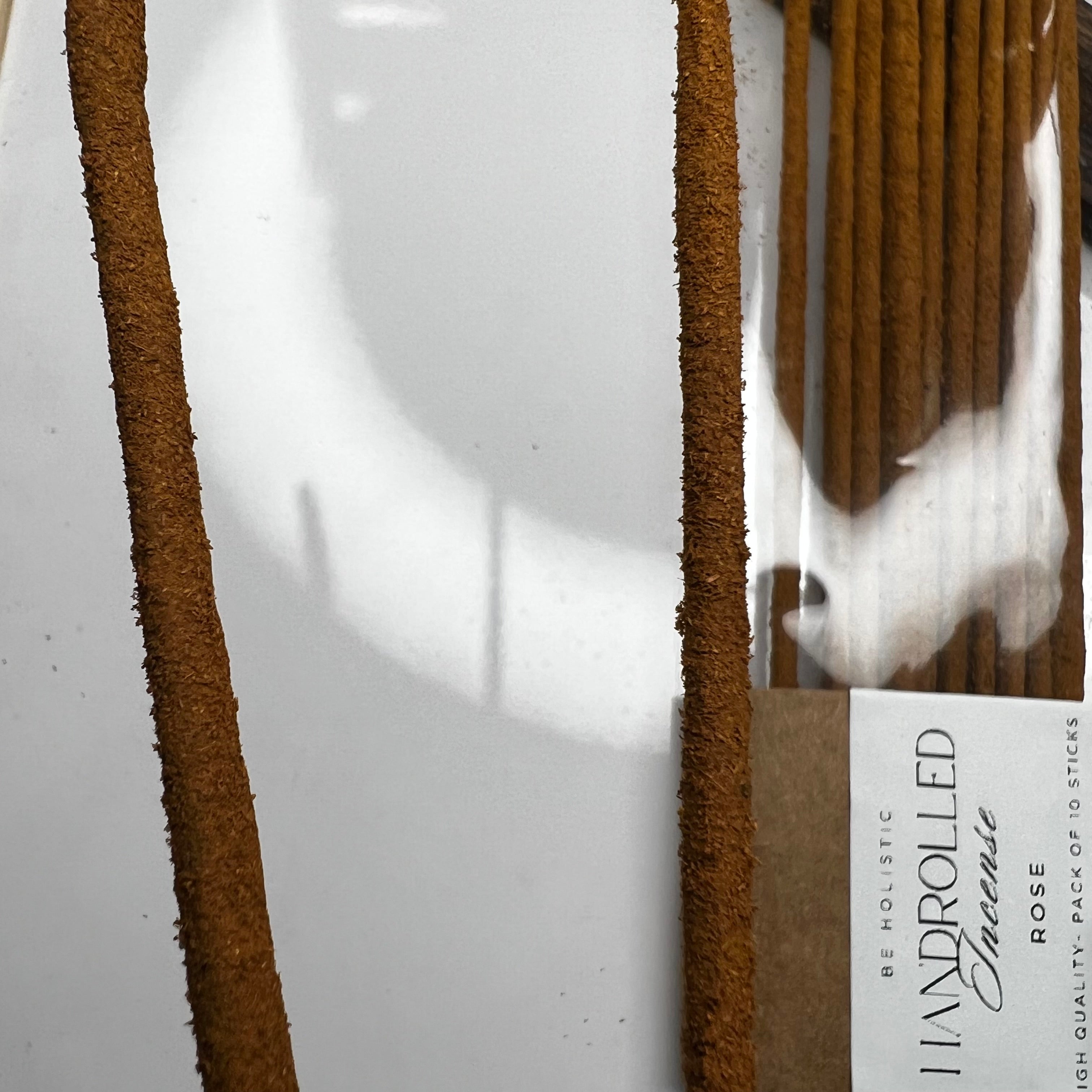 HANDROLLED ROSE INCENSE