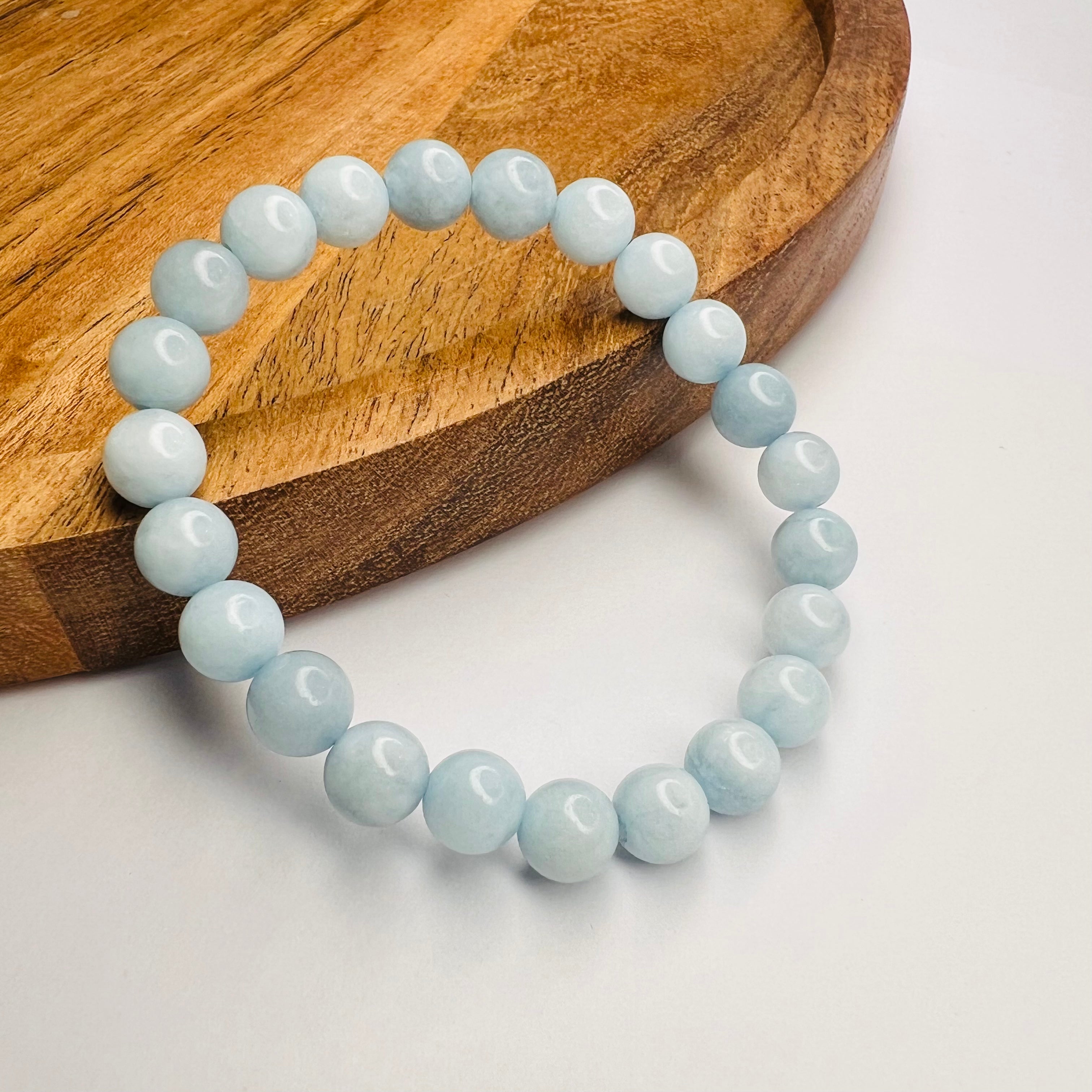 AQUAMARINE BRACELET - EMOTIONAL HEALING AND CALMING