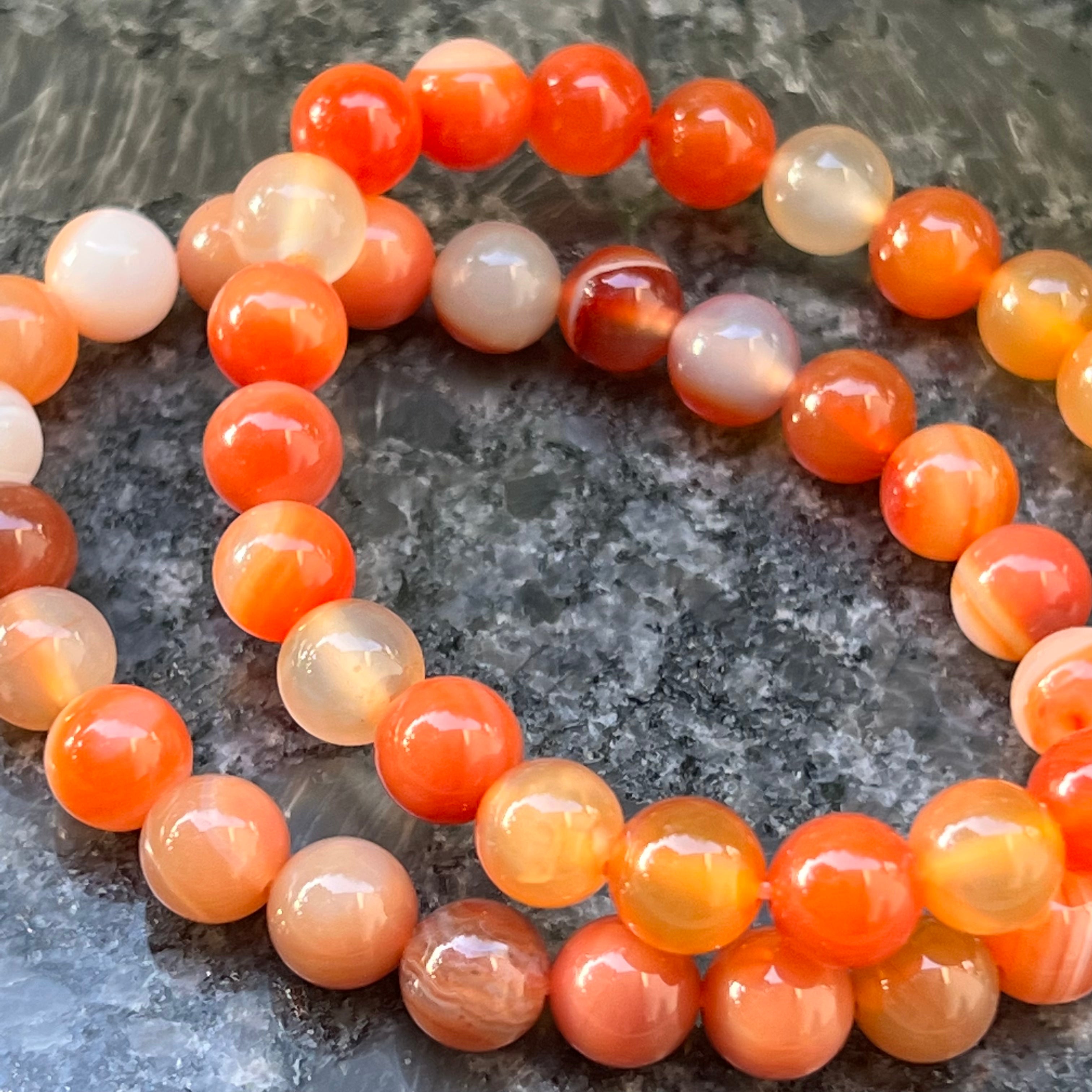 Carnelian Bracelet- Creativity and Confidence
