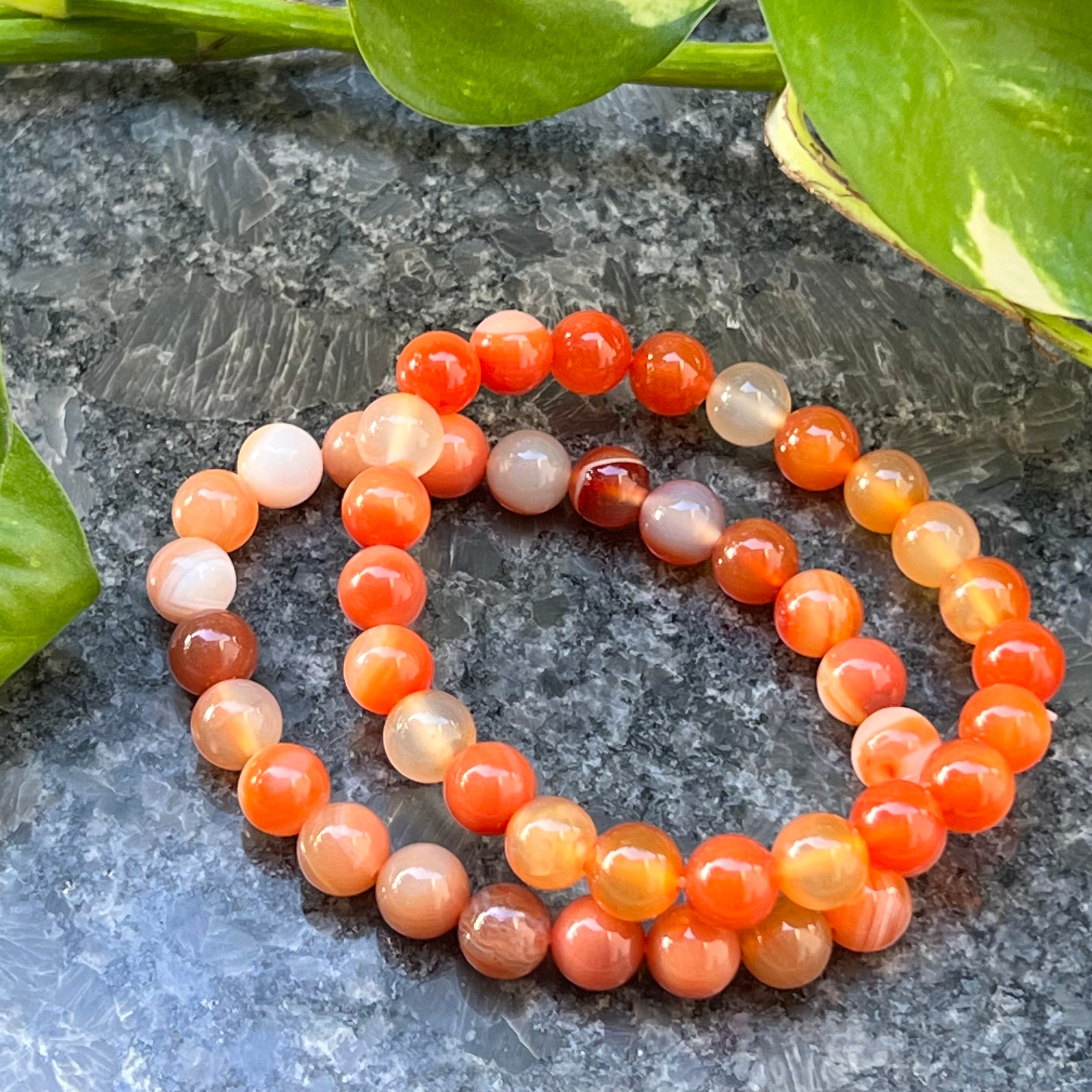 Carnelian Bracelet- Creativity and Confidence