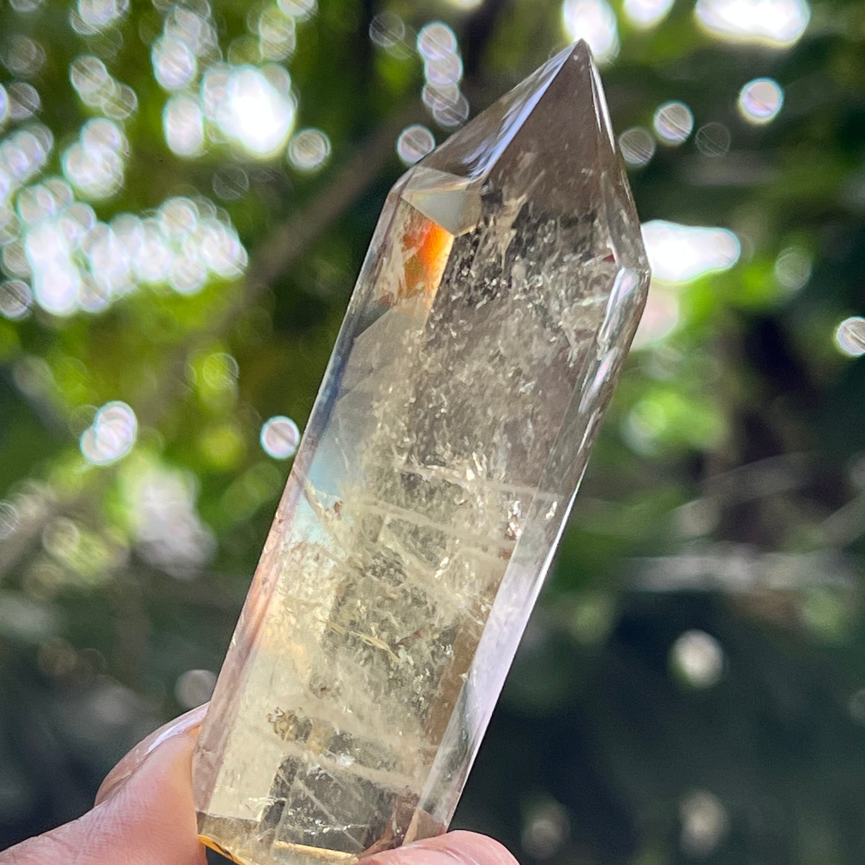Smoky Citrine Tower: High Quality -45 gms