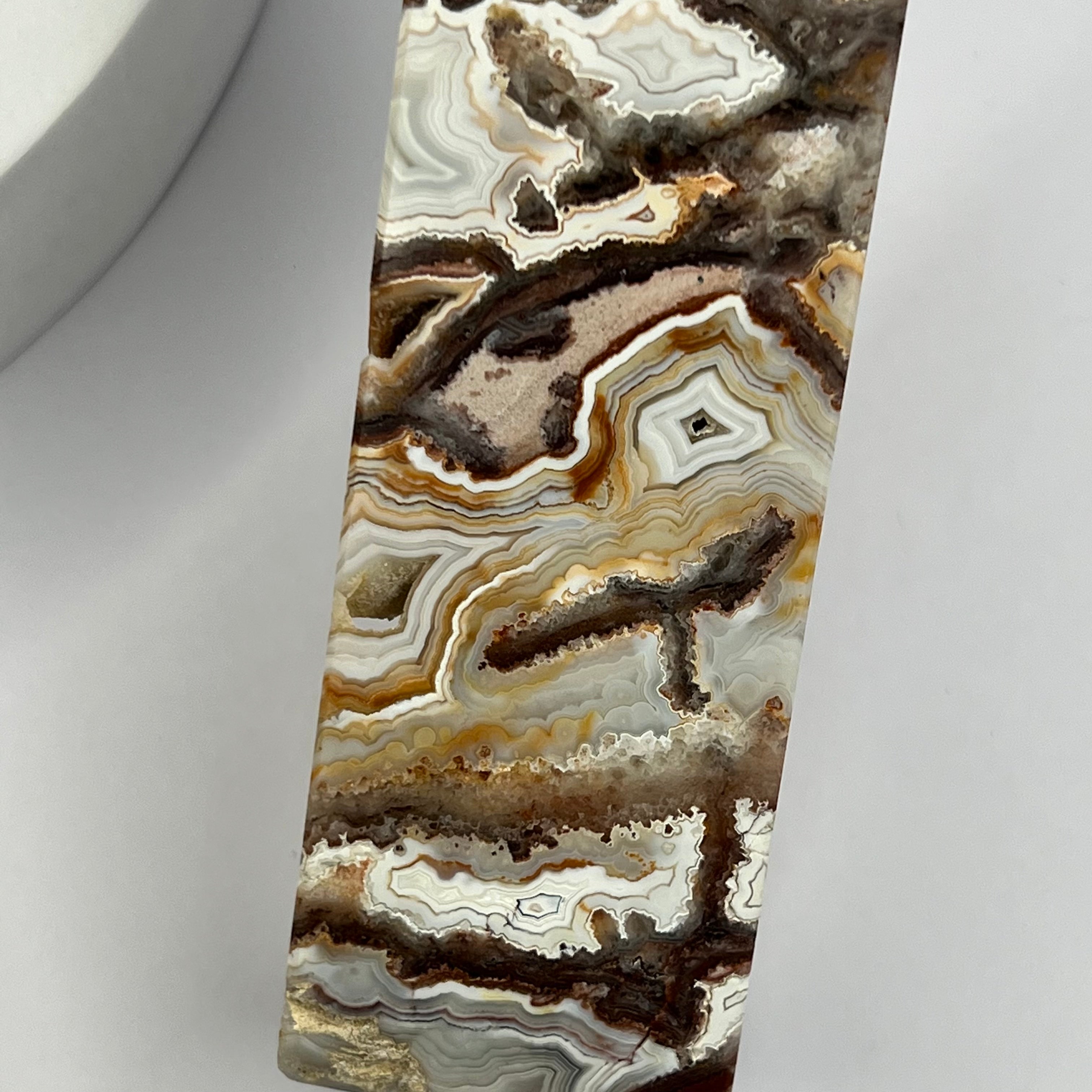 Crazy Lace Agate, also known as Mexican Agate
