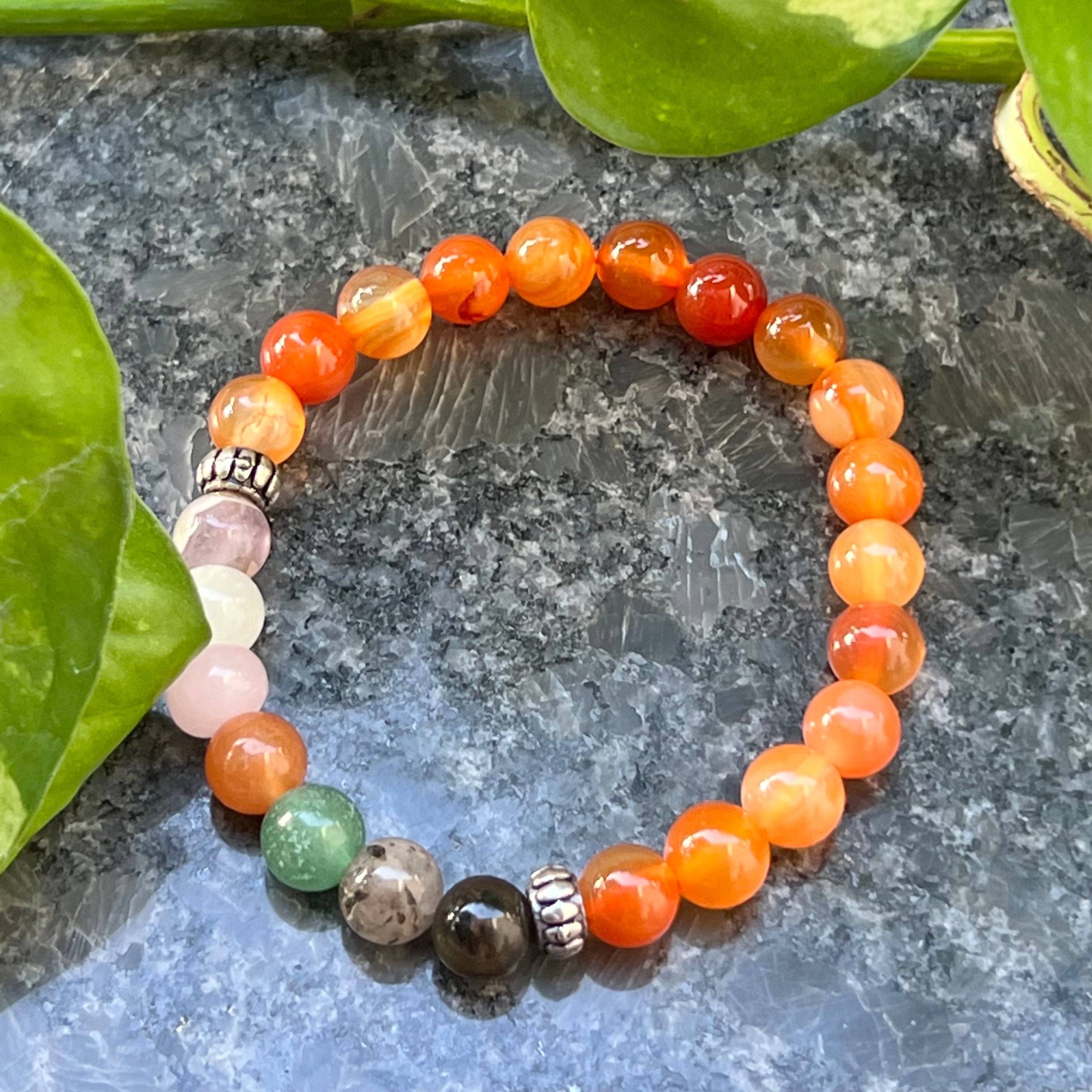 Carnelian Bracelet- Creativity and Confidence