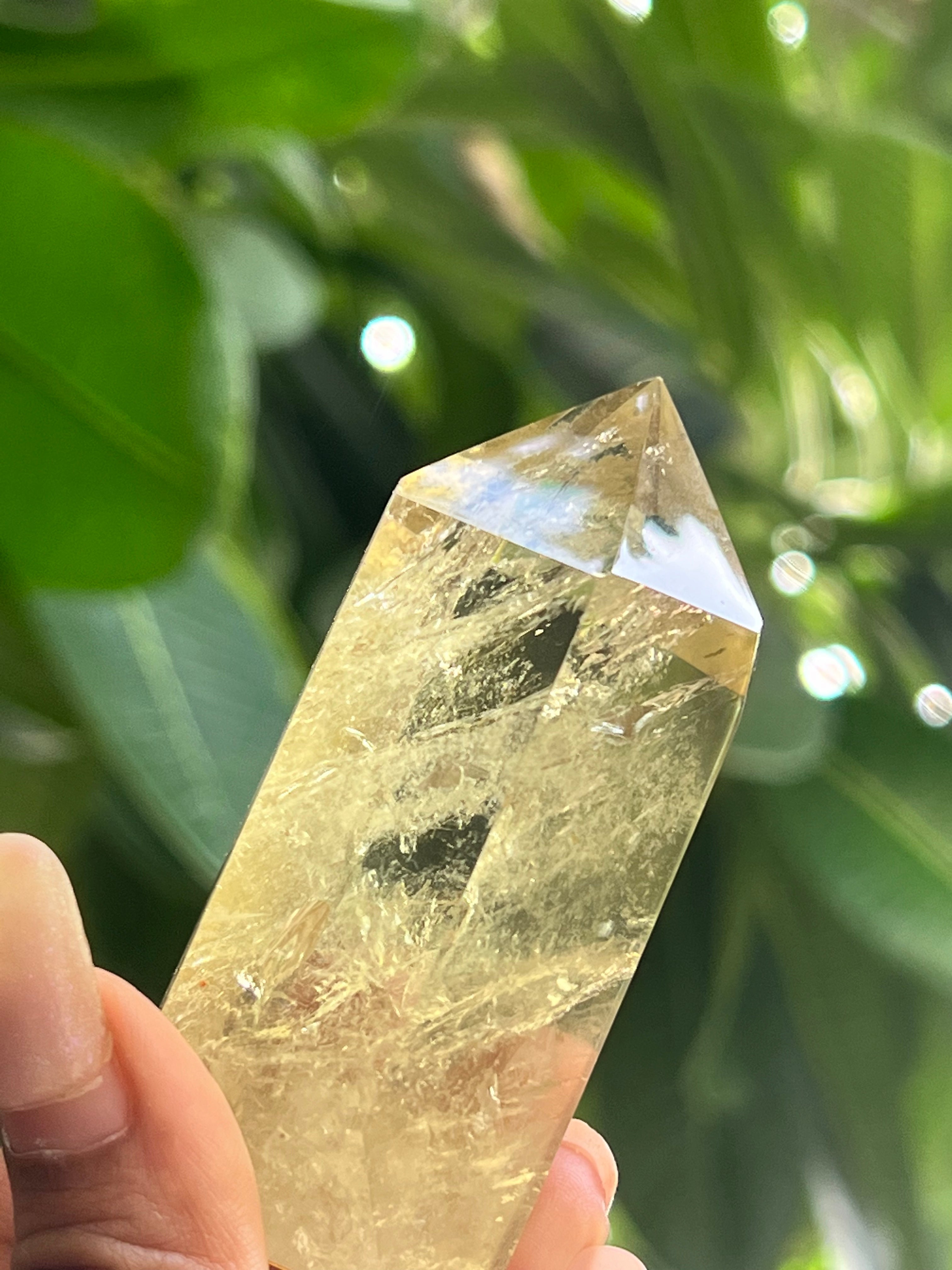 Smoky Citrine Tower: High Quality -45 gms