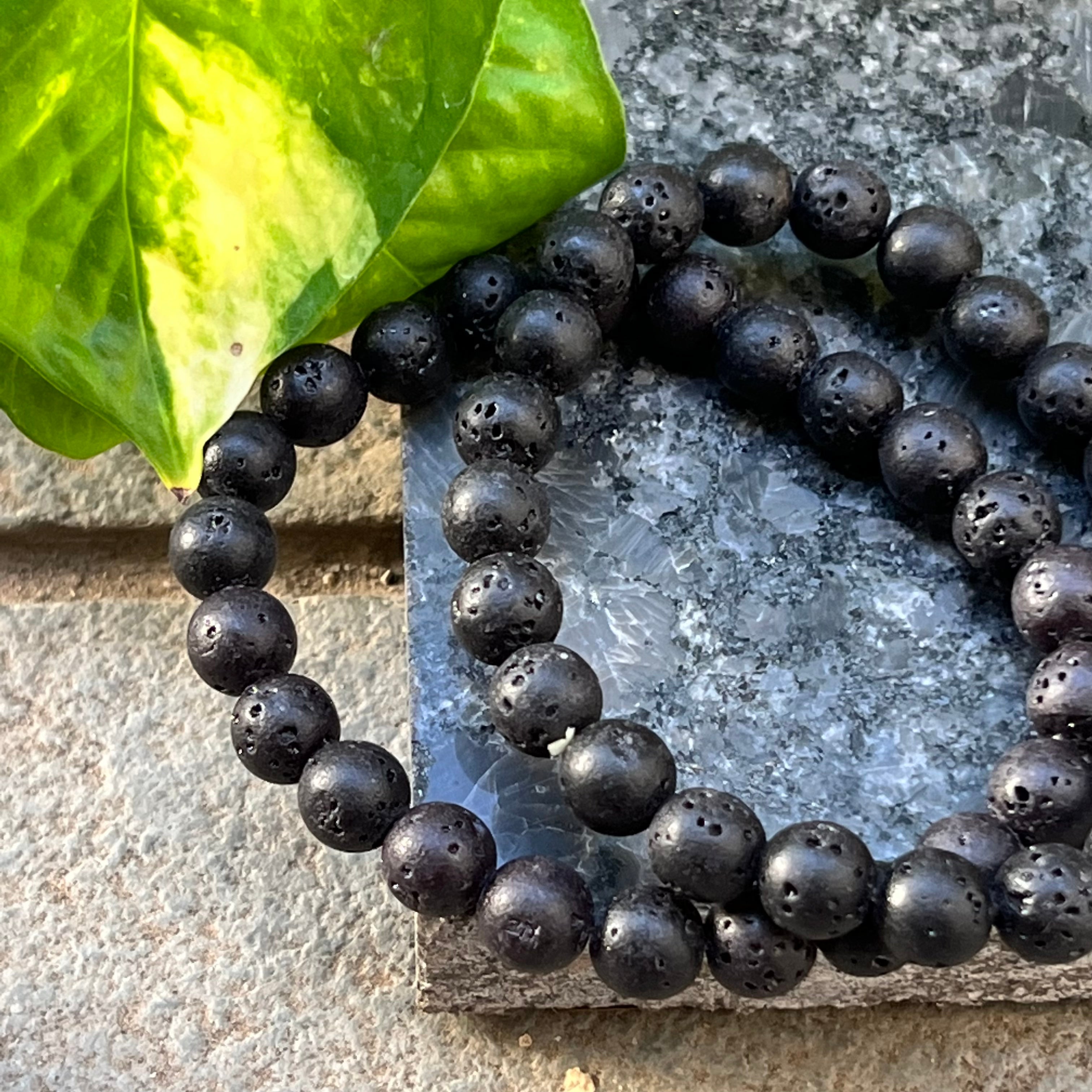7 Chakra Harmony - Lava Stone Bracelet