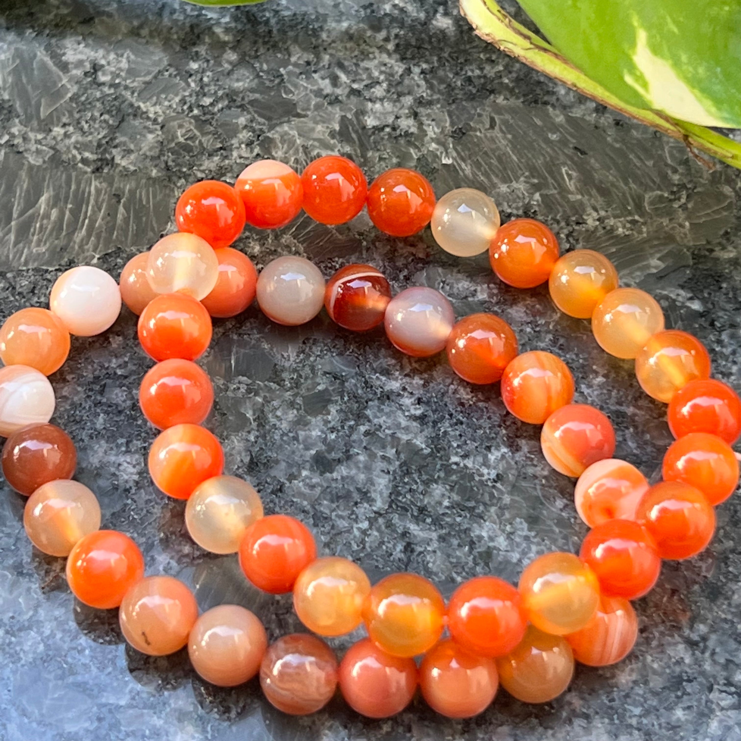 Carnelian Bracelet- Creativity and Confidence