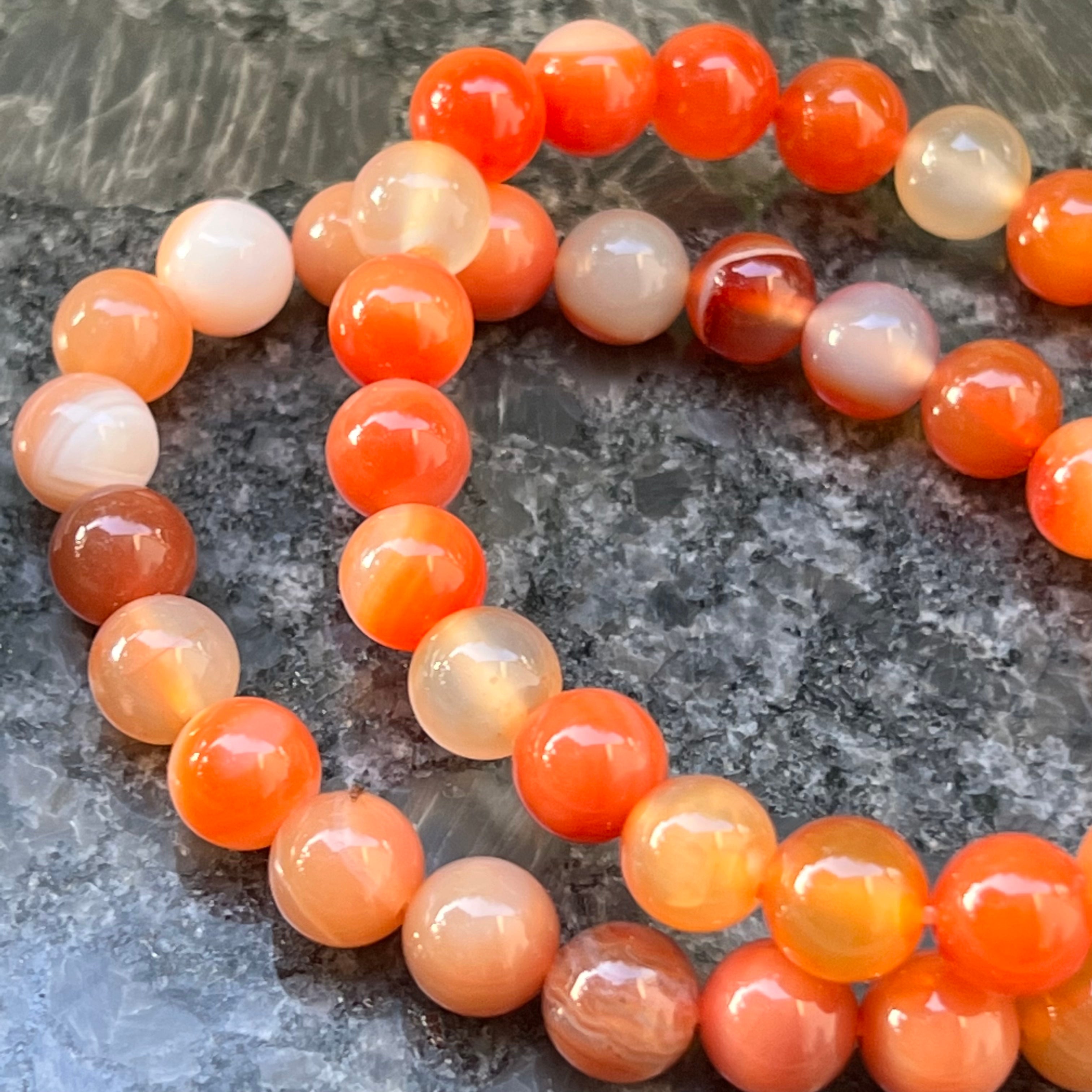 Carnelian Bracelet- Creativity and Confidence